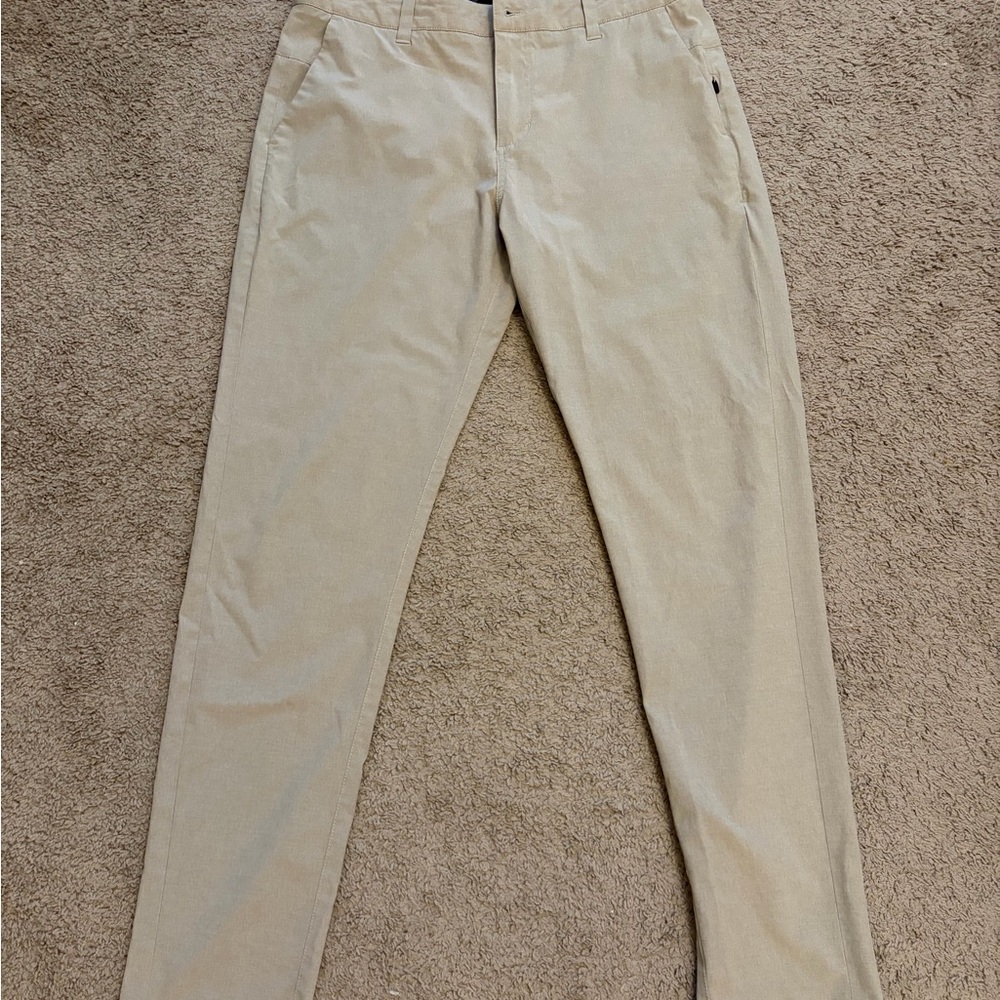 Vuori Men's Khaki Aim Pant